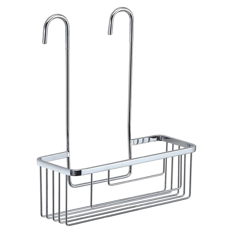 Gedy Hanging Shower Basket, Shower Shelf, Stainless Steel, Chrome, 30 x 12 x 37