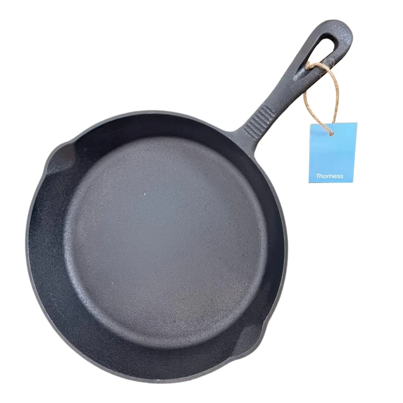 Cast Iron 10 Inch Tarte Tatin Skillet - Oven Safe & For Indoor/Outdoor Use - Frying Pan & Griddle - Stove Top Safe