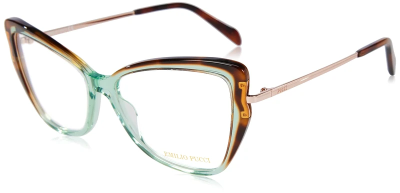 Emilio Pucci EP5199 095 Eyewear Unisex Plastic, Standard, 55