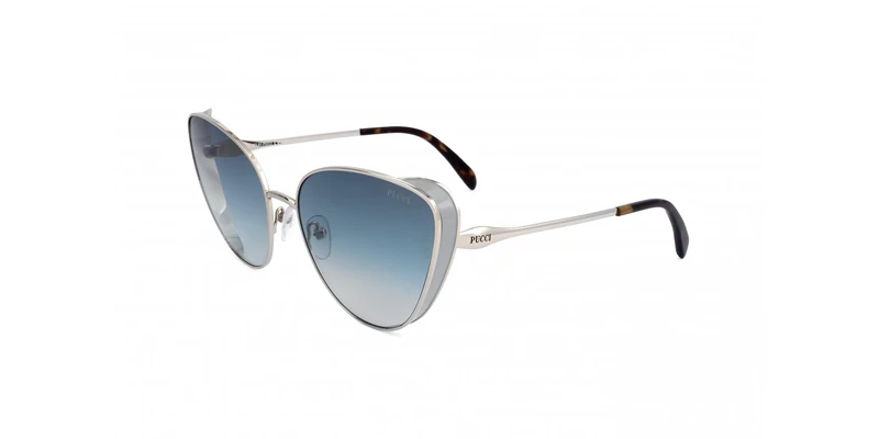 Emilio Pucci EP0186 32B Sunglasses Unisex Metal, Standard, 18