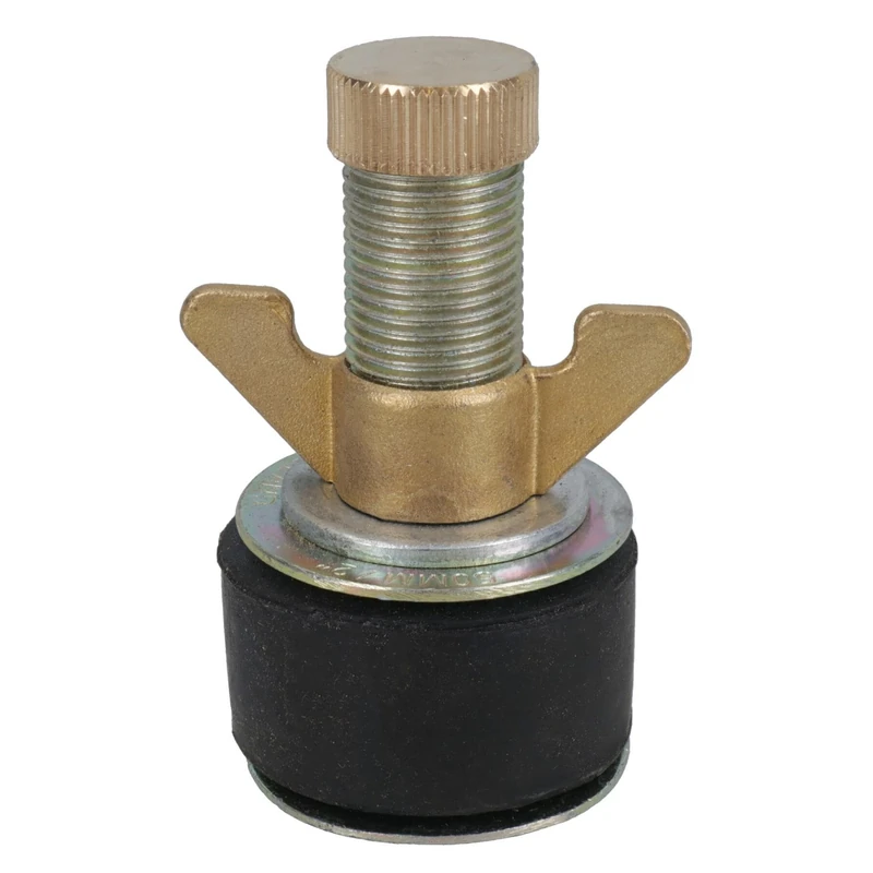 Steel Drain Test Pipe Bung/Plug 2" (50mm) Plumbing Stop Tube Blanking Cap - Image 1