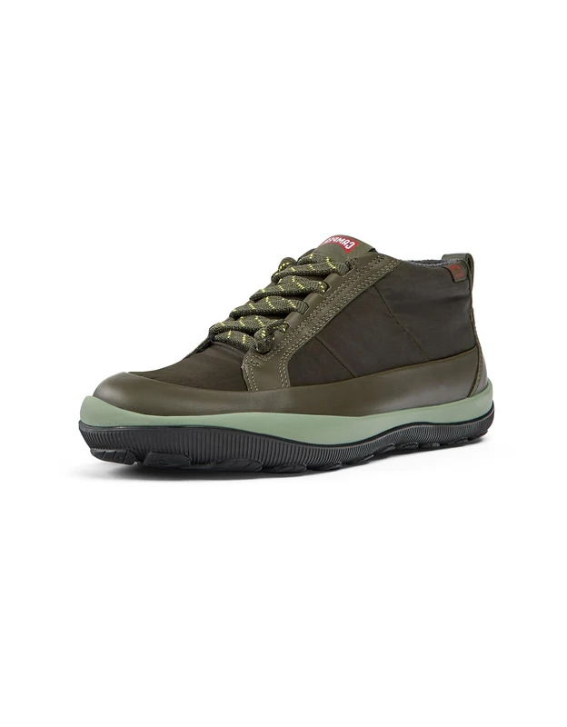 Camper Women's Peu Pista Gm K400739 Ankle Boot, Green 002, 8 UK