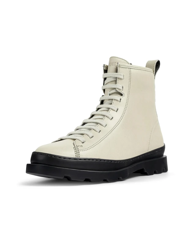 Camper Women's Brutus K400325 Ankle Boot, Lt. Pastel Grey, 8 UK