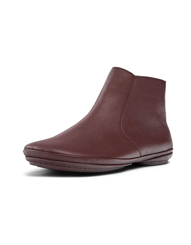 Camper Women's Right Nina K400313Chelsea Boot, Burgundy 016, 6 UK