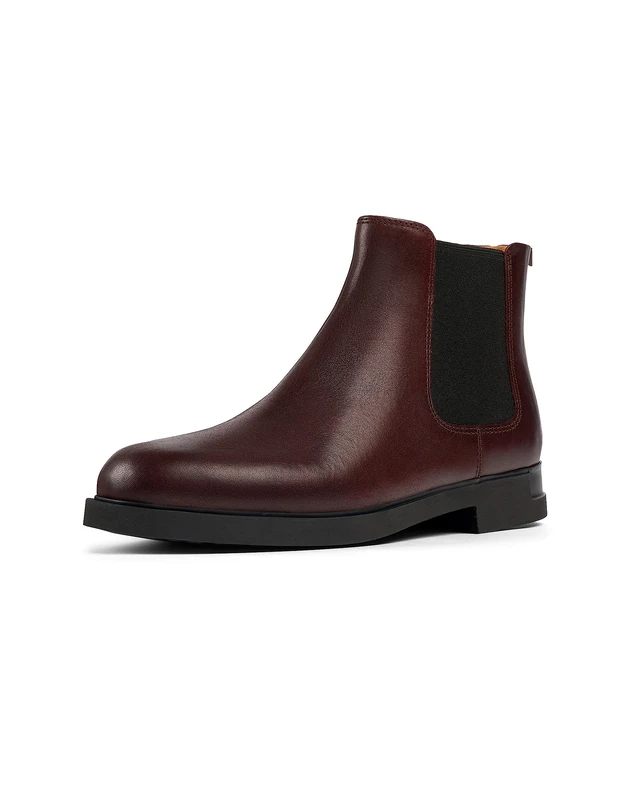 Camper Women's Iman K400299 Chelsea Boot, Burgundy 023, 4 UK