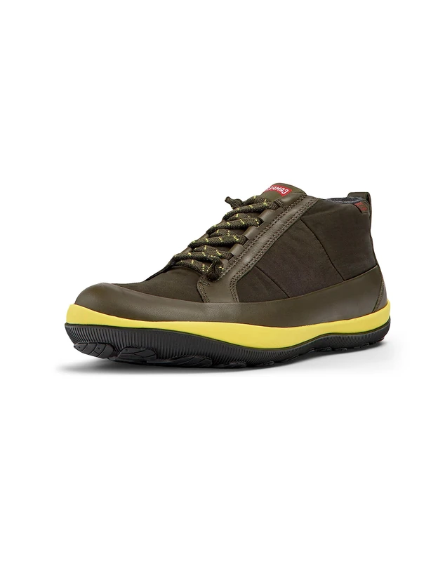 Camper Men's Peu Pista Gm K300417 Ankle Boot, Green 008, 12 UK