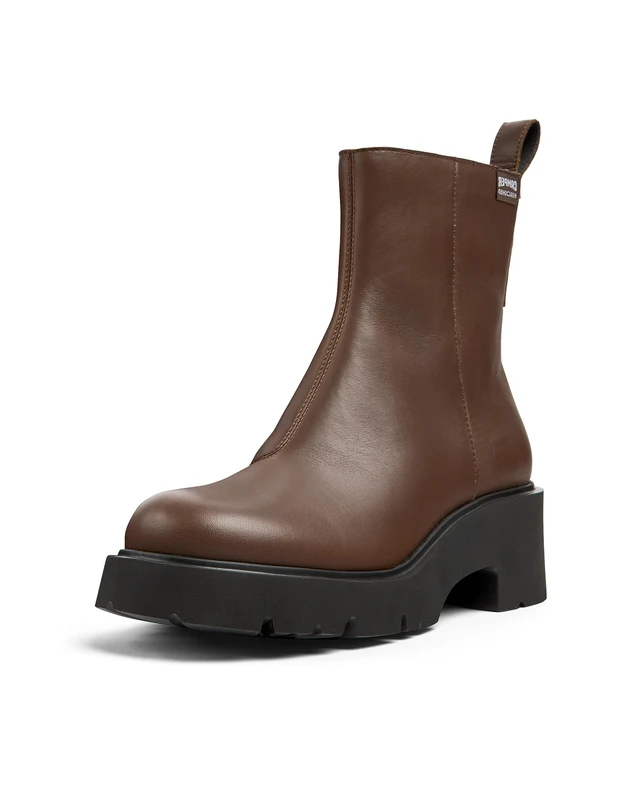 Camper Women's Milah K400725 Ankle Boots, Brown 002, 8 UK