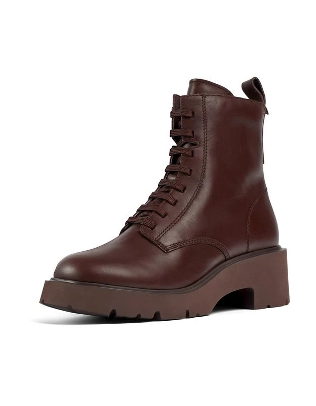 Camper Women's Milah Ankle Boots - Burgundy 008 - Size 3 UK - Image 1
