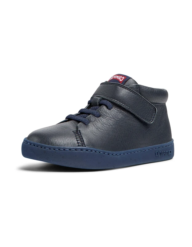 Camper Peu Touring Kids K900251 Ankle Boot, Dark Blue, 7.5 UK Child