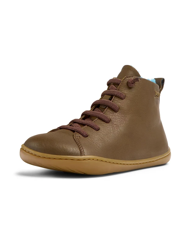 Camper Unisex Children's Peu Cami K900325 Zip Bootie, Brown 002, 8.5 UK