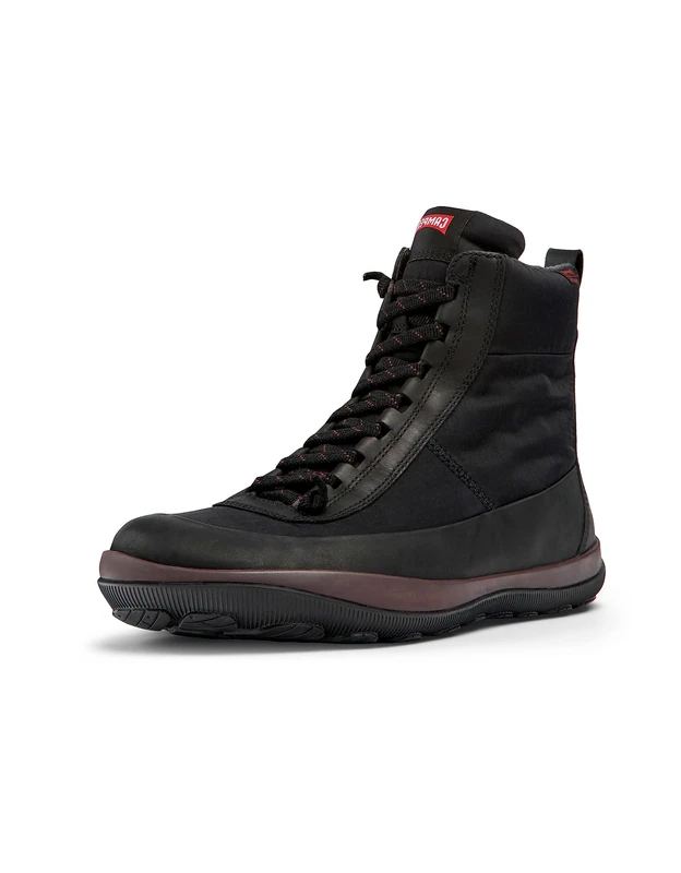 Camper Men's Peu Pista GM K300439 Ankle Boot, Black 006, 12 UK