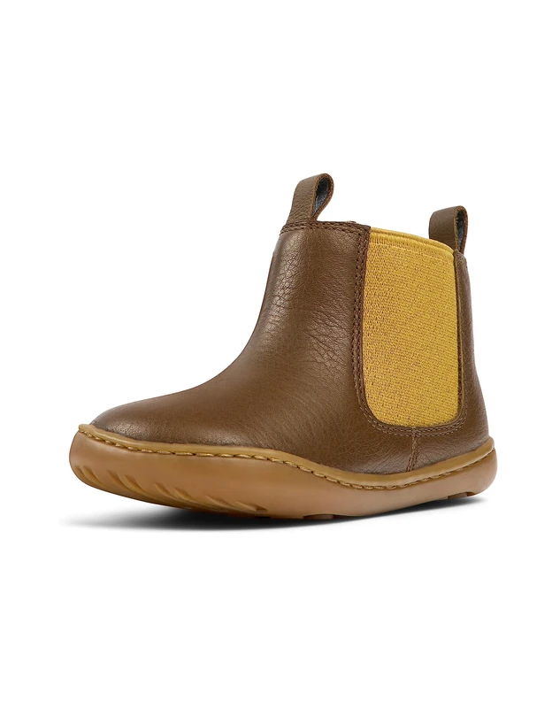 Camper Peu Cami First Walkers, Chelsea Boot, Medium Brown,