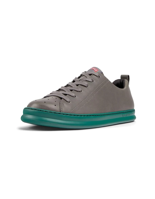 Camper Men's Runner Four Sneaker, Smoke Gray, 5 UK