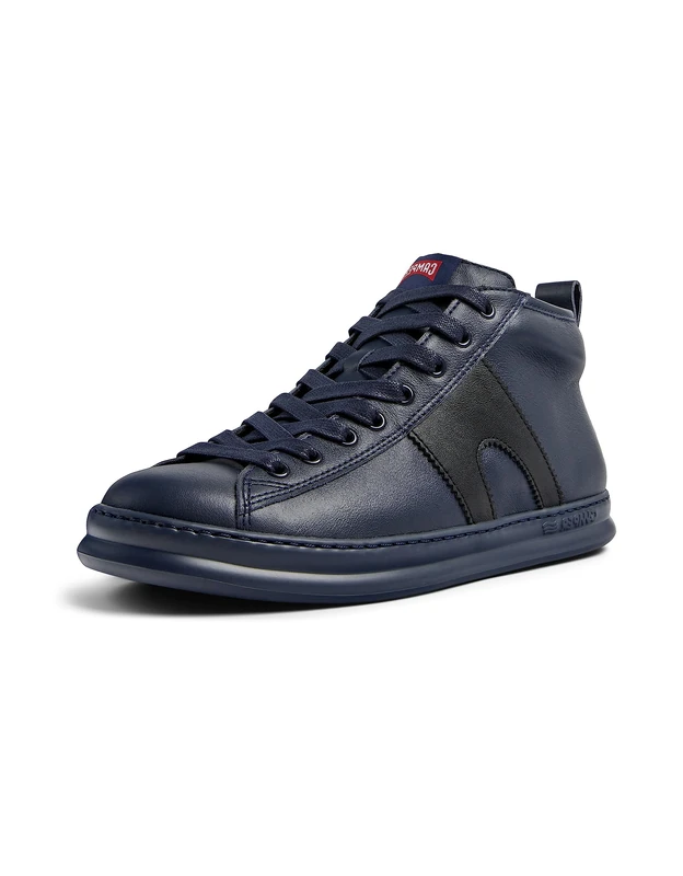 Camper Men's Runner Four Sneaker, Navy, 8 UK