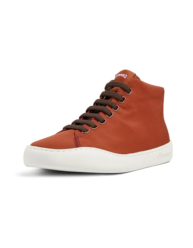 Camper Women's Peu Ankle Boots, Red 024, 2 UK