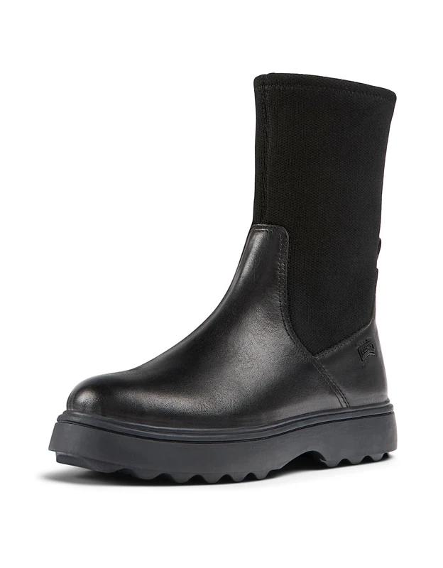 Camper Unisex Children's Norte K900345 Ankle Boots, Black 001, 10 UK