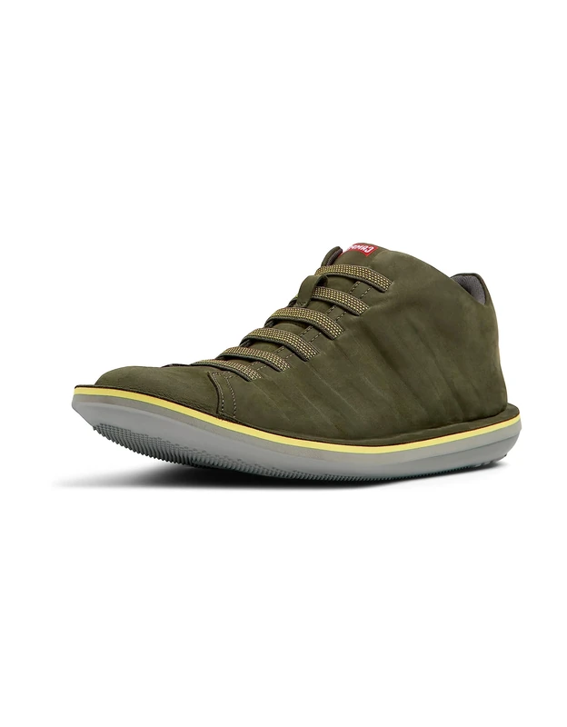 Camper Beetle, ankle boots, Basil Green,