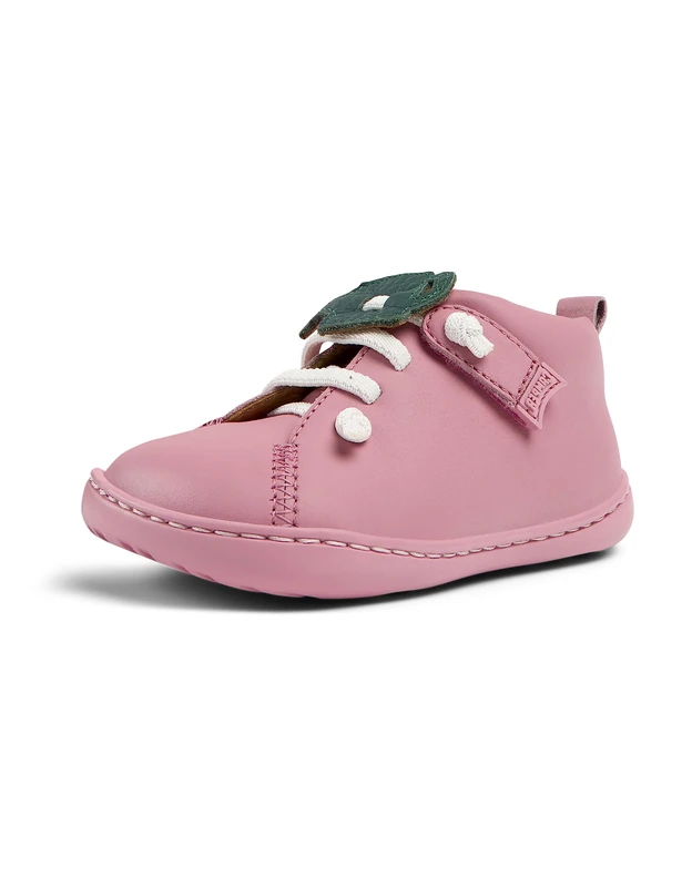 Camper Peu Cami First Walkers, Ankle Boot, Medium Pink - Green,