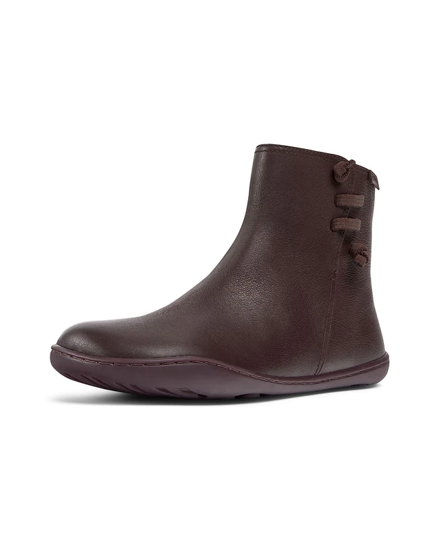 Camper Women's Peu Cami K400676 Ankle Boot, Burgundy 005, 3 UK