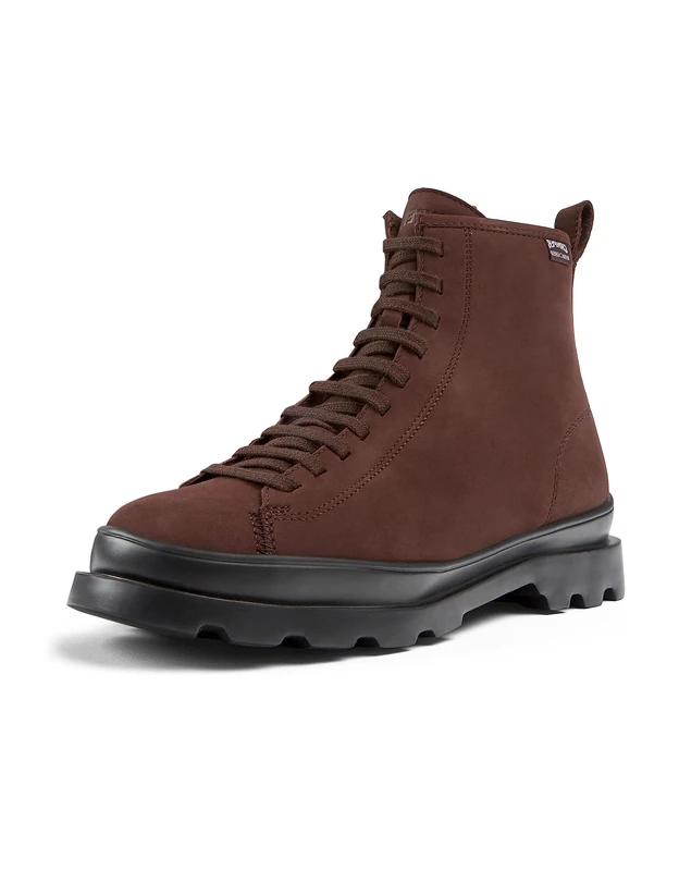 Camper Women's Brutus K400737 Ankle Boots, Burgundy 002, 7 UK