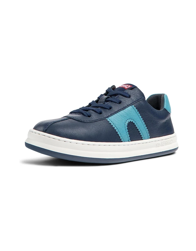 Camper Unisex Children's Runner Four K800552 Trainers, Blue 002, 11.5 UK