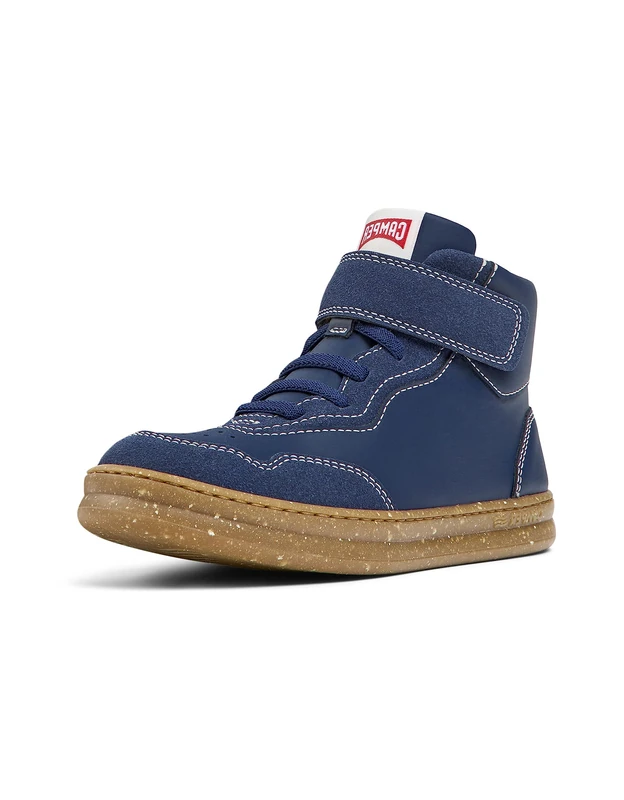 Camper Boys Runner Four K900308 Sneaker, Dark Blue 005, 12.5 UK Child