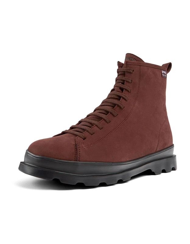 Camper Men's Brutus K300485 Ankle Boot, Burgundy 002, 7 UK