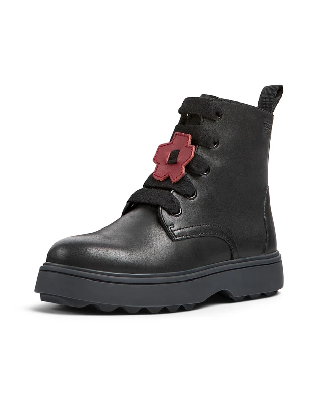 Camper Girls' Norte K900150 Ankle Boot, Black 017 Tws, 9.5 UK