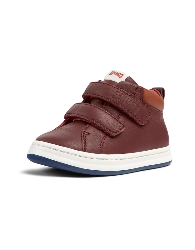 Camper Unisex Children's Runner Four K900337 First Walker Shoe, Burgundy 002, 8.5 UK