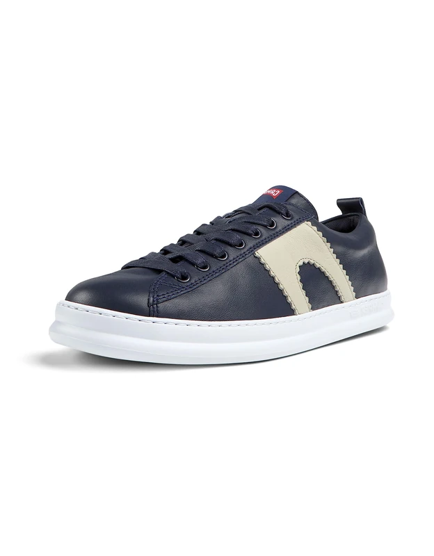 Camper Men's Runner Four Sneaker, Navy, 12 UK