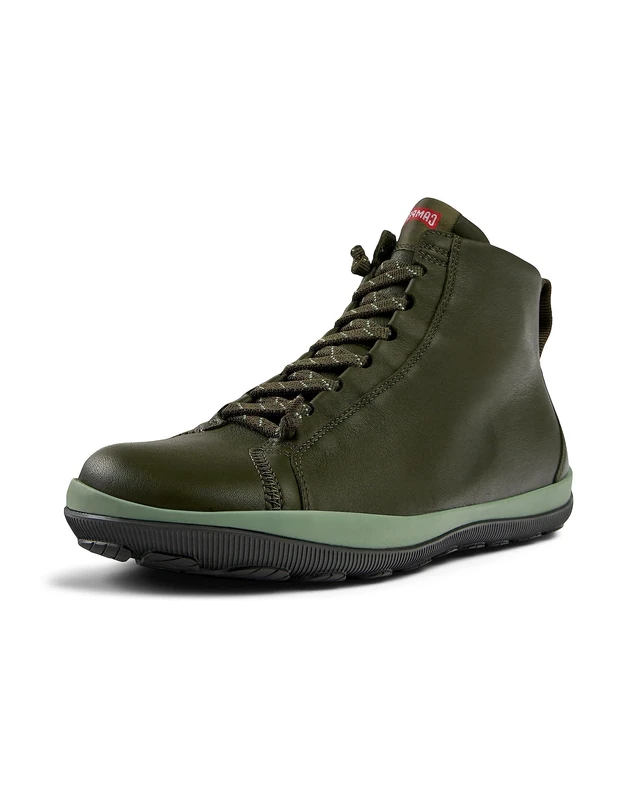 Camper Men's Peu Pista GM K300287 Ankle Boot, Green 022, 8 UK