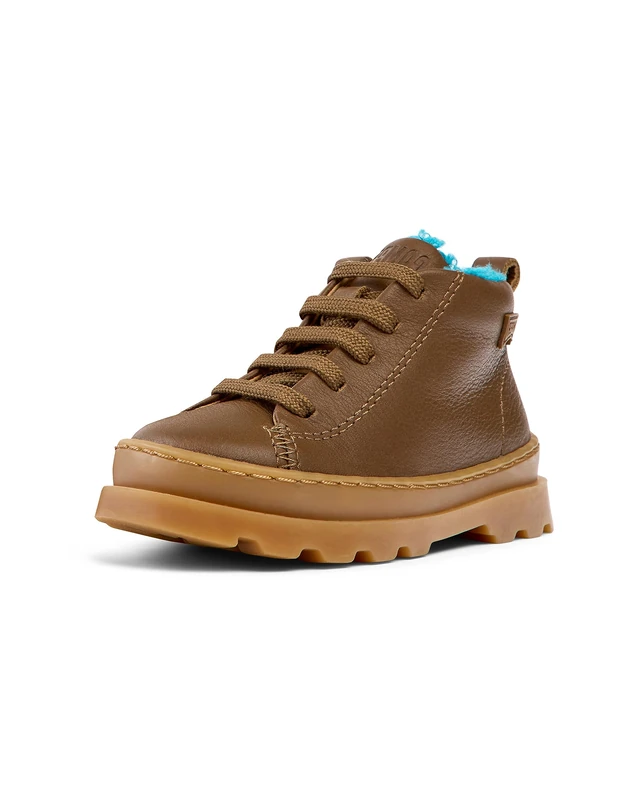 Camper Brutus First Walkers, Ankle Boot, Medium Brown,