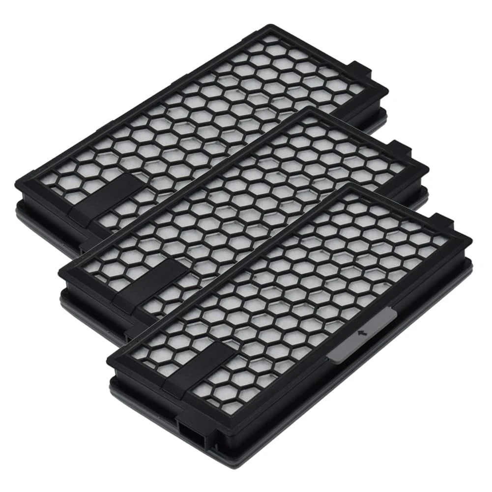 Fre.Filtor 3-PCS SF-AA50 Replacement Filters for Miele S4000,S5000,S6000,S8000,Cat and Dog S5260 S5261 Tt5000 Sf-Aac50, Complete C2,C3, Compact C1, C2 Series Vacuum Cleaner