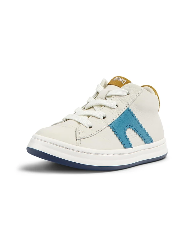 Camper Unisex Baby Runner Four First Walkers K900338 Shoe, White Natural, 6 UK Child