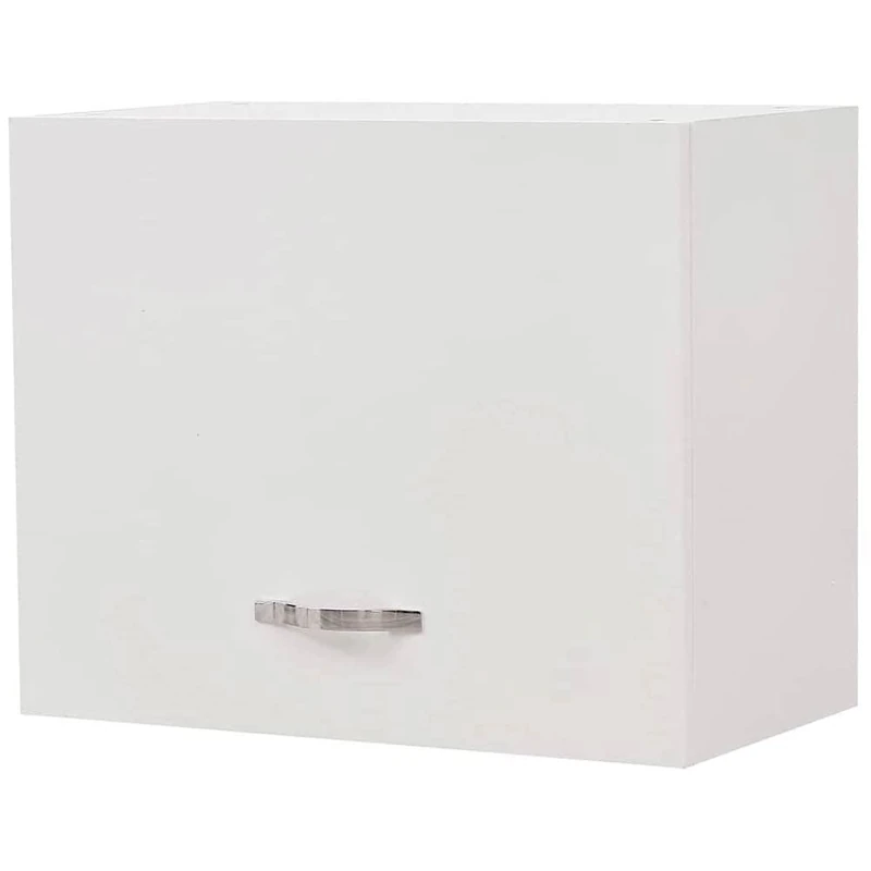 Shally Dogan Kitchen Wall Cabinet with Ribalto, Wood, White, 60 x 32 x 49 cm