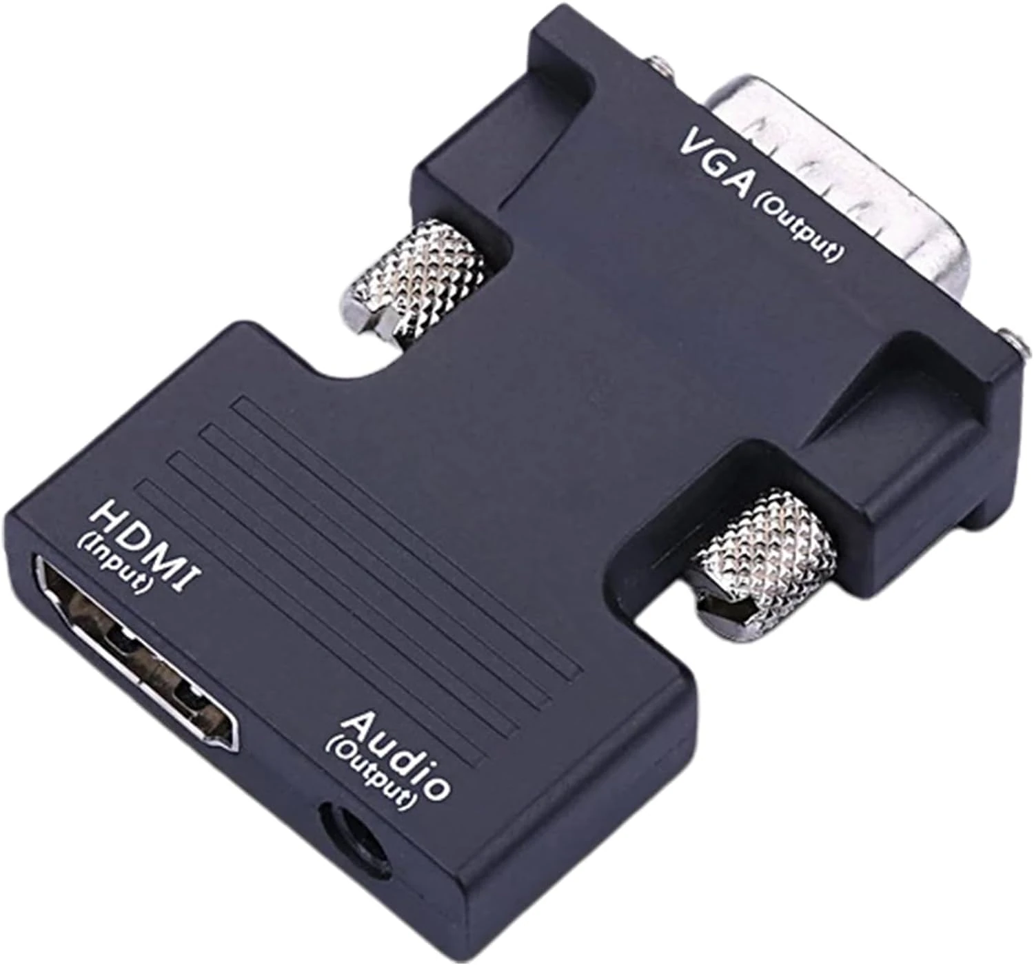 8K VGA to HDMI，HDMI to VGA Adapter,8K Converter with Full HD Audio Video Output,For TV, Computer,Laptop, PC, Monitor, Projector, etc.…