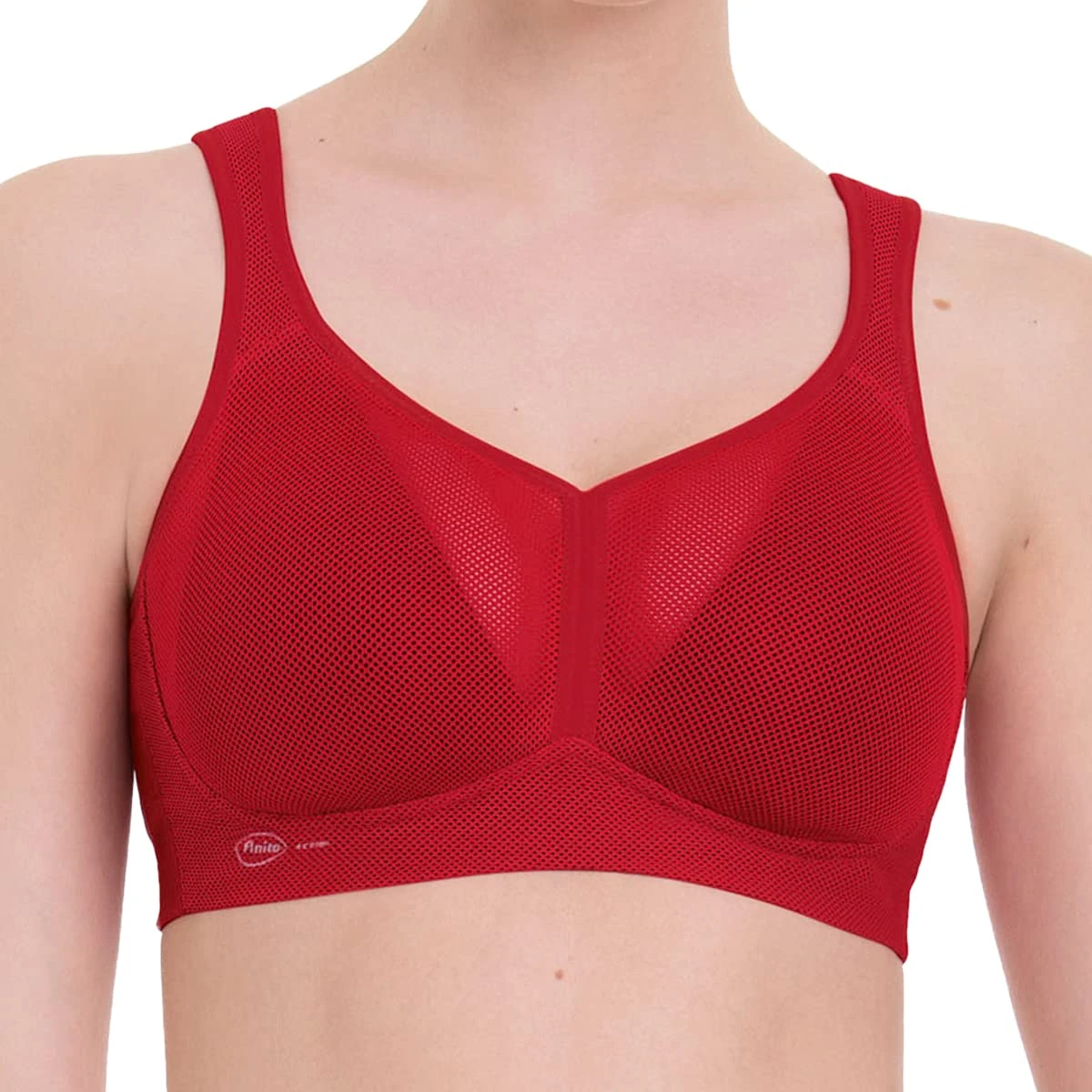 Anita Women's Padded Sports Bra air Control DeltaPad 5544 Lipstick 34D