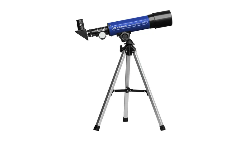 KONUS | KONUSFIRST-360 Astronomical Telescope Table Refractor with Diameter 50 mm, Focal Length 360 mm f/7.2