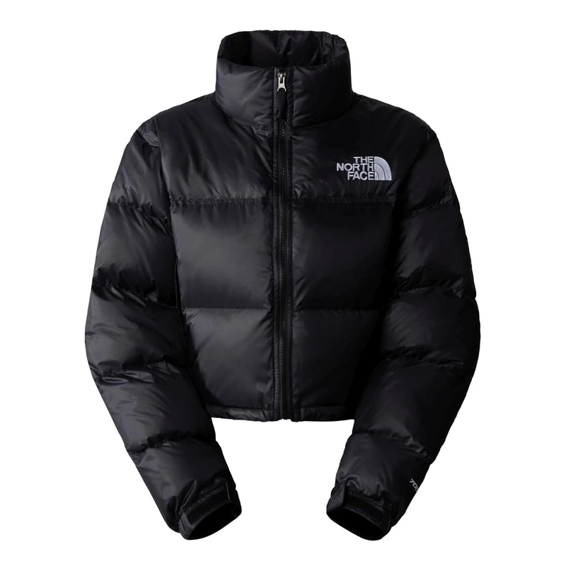 The North Face Nuptse Short Jacket, Tnf Black/Tnf Black, XS