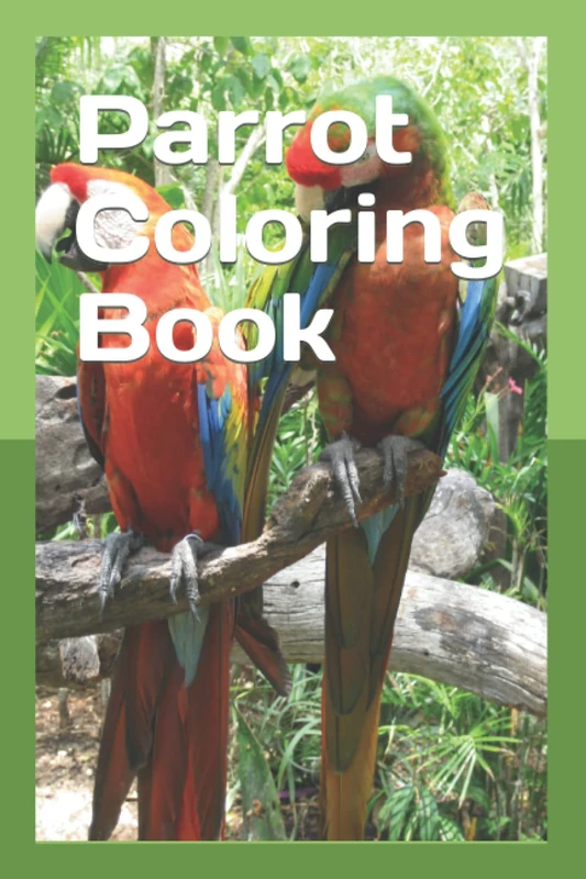 Parrot Coloring Book
