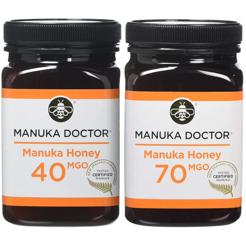 Manuka Doctor New Zealand Manuka Honey - 40 MGO or 70 MGO 500g
