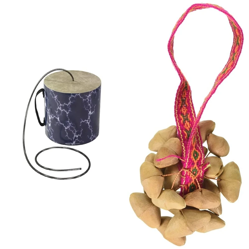 Remo SP-0606-TL Thunder Tube & Percussion Plus PP625 Seed Shaker