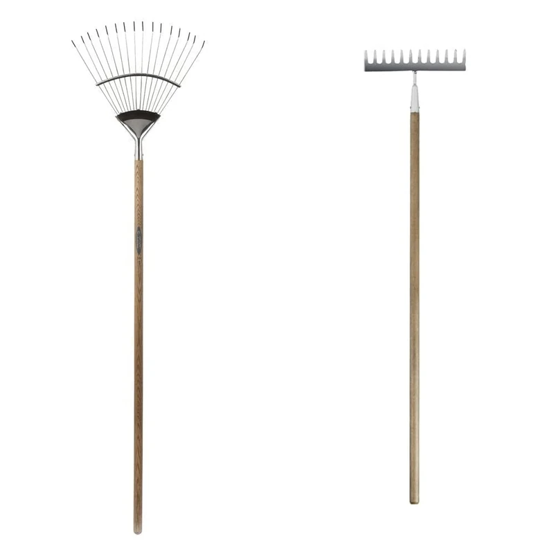 Spear & Jackson 4812FR - Traditional Flexo Rake & Spear and Jackson 4850SR - Traditional Soil Rake