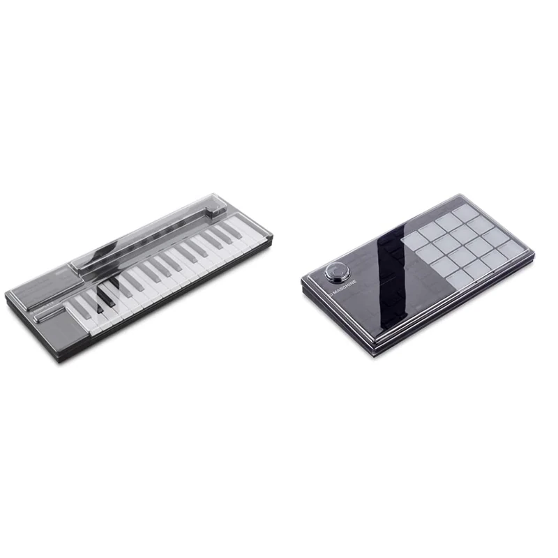 DeckSaver NI Kontrol M32 Cover (DSLE-PC-M32) & Native Instruments Maschine Mikro Mk3 Keyboard Cover (DS-PC-MIKROMK3)
