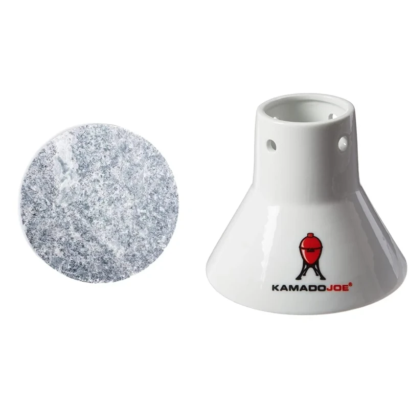 Kamado Joe KJ15090720 Soapstone Cooking Surface Grill Accessory, Compatible Joe Junior Grill & KJ-CS Ceramic Chicken Cooking Stand