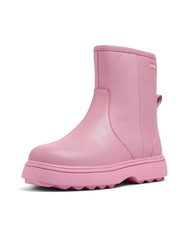 Camper Girls Norte Kids K900304 Ankle Boot, Medium Pink, 3.5 UK