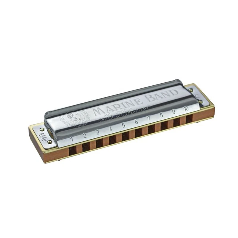 Hohner HOM1896017 Marine Band Classic in C Harmonica & First 50 Songs You Should Play On Harmonica