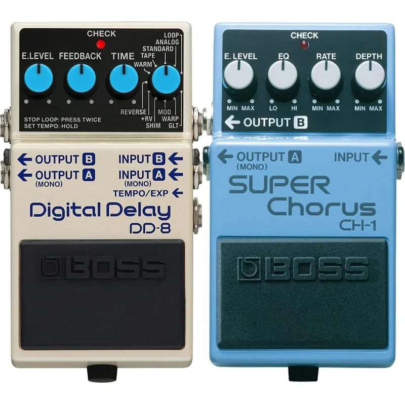 BOSS Dd-8 Digital Delay Pedal, Eleven Modes, Warm, +RV, GLT, Delay, Vintage, Mono Or Stereo Setup, Looper, Chorus Pedal
