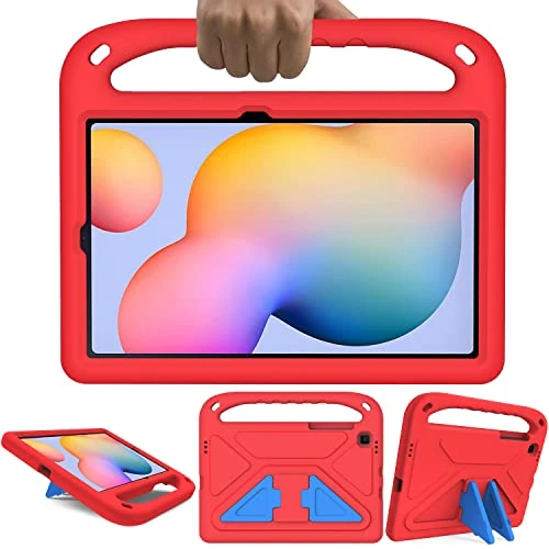 GOZOPO Kids Case for Samsung Galaxy Tab S6 Lite (2024/2022/ 2020) SM-P620/ SM-P625/ SM-P613/ SM-P619/ SM-P610/ SM-P615 - Lightweight & Shockproof Handle Stand Case