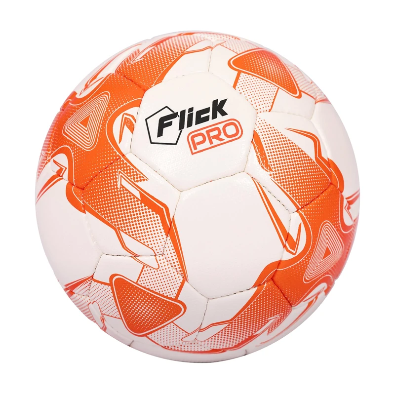Football Flick Pro 90 Match Ball | FIFA Regulation Size 5 Ball with 32-Panel Design | Training & Match-Quality with Enhanced Control & Superior Flight Balance